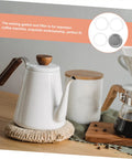 Espresso Maker Replacement Gaskets And Silicone Sealing Rings One Set For Coffee Pot Accessories Pro shown with kettle and mugs
