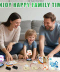 Hands On STEM Lamp Kits For Kids Ages 6 To 12, 6 Pack Bulk Science Craft Projects To Build Wooden Electric Table Lamps, Learn Circuits And Basic Electronics, Ideal For Classrooms Or Home Learning, Batteries Not Included, family assembling lamp kit