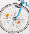 Colorful Flower Bike Spoke Beads Clip On Neon Glow In The Dark Decorations on bike wheel for kids bicycle spokes