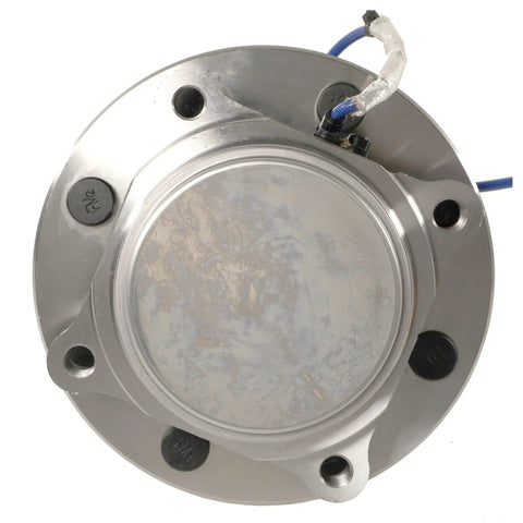 Front Wheel Bearing And Hub Assembly Replacement For 2012 To 2013 Ram 2500 And 3500 Rwd Heavy Duty Oem Fit premium bearing unit view from the top.