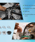 Heavy Duty Bike Wheel Axle Nut And Hub Safety Washer Kit 18 Piece M8 M9.5 M10 on bicycle wheel installation