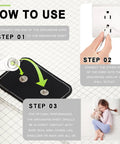 Instructions for using Grounding Sheets King Size With Fifteen Percent Silver Fiber and outlet tester