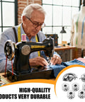 Alloy Sewing Machine Components And Attachments For Vintage Models Hassle Free Assembly Kit For Tailors And Hobbyists Pro Grade Joints And Reinforced Parts For Heavy Duty Stitching Restore Antique Machines And Upgrade Home Workshops. metal bobbins and bobbin case set