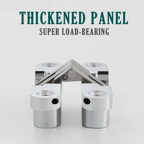 Badass Stainless Steel Hidden Door Hinges With Invisible Concealed Pivot For Cabinet Furniture Hardware Hella Rustproof And Keeping Your Doors Swinging Nice And Tight All Day Long 34X140MM close-up view of hinge's load-bearing structure.