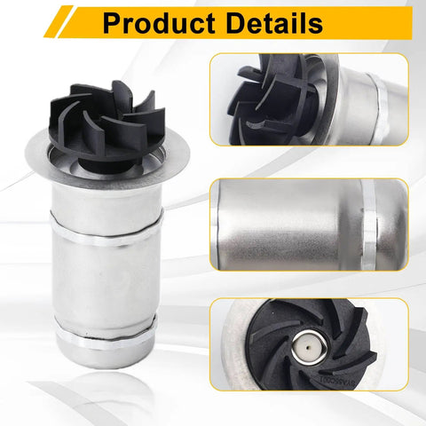 005-020RP Replacement Cartridge Assembly for Taco 005 Circulator Pump, stainless steel, designed for boilers, reliable heat flow.