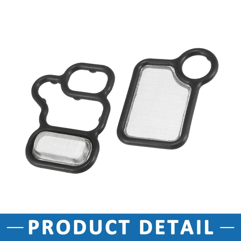 Solenoid Gasket Set 91319 PAA A01 15815 RAA A02 15845 RAA A01 VTEC Gasket Spool Valve Filter Screen Black Replacement Kit