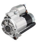 Starter Motor Replacement For Frontier And Xterra 3 3L V6 1999 2000 2001 233004S100 233004S102 M0T60185 M0T60186 M0T60187 Cranks Like A Champ And Starts Smooth Every Time Easy Install Durable Auto Part shown up close, highlighting its robust design and 9-tooth gear. Ideal for easy installation and reliable performance.