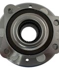 Close-up of front wheel bearing hub from 4 Piece Front Cv Axle And Front Wheel Bearing Hub Assemblies Kit For 2015 To 2022 Chevrolet Colorado And 2015 To 2022 GMC Canyon 4x4 Compatible Direct Fit With Diy Video Guides