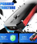 Bluetooth 2D QR Code Scanner With Zebra Scan Engine, Upgraded Wireless Barcode Reader shown in close-up with red accents.