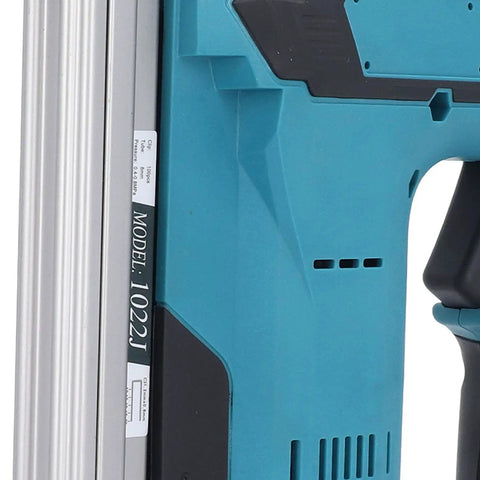 Cordless Brad Nailer And Stapler Packs Serious Electric Torque With Quick Release System Perfect For Woodworking And DIY Projects Offering Easy Grip And No Wire Hassle