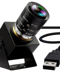 USB Camera With 120fps High Speed 4K 12MP Golf Swing Camera 3X Manual Optical Zoom Lens Plug And Play For Windows Mac Linux Lightburn