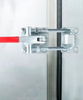Side view of Two Pack Beefy Heavy Duty Toggle Clamp Set With 7480 Lbs Capacity Pull Toggle Latch Clamp With Adjustable Threaded U Bolt