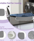 All In One Sublimation Shirts Tool Kit For Vinyl Alignment With Portable Ironing Pad on a counter setup, close-up view.