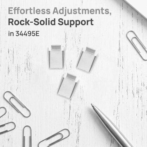 30 Pack Shelf Clips And Adjustable Pegs For Pilaster Shelves Built Tough Pro Grade Heavy Duty Metal Bracket Clips Display