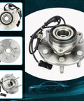 Beefy Front Wheel Hub And Bearing Assembly For 4WD SUVs And Vans With ABS Fits Avalanche Escalade Express 1500 2500 Savana Sierra 515036x2B