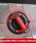 Electric Vacuum Suction Cup Lifter With Auto Start Pump And LED Display on various materials like tile and metal