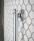 Stainless Steel 24 Inch Bathroom Grab Bar In Chrome For Safety And Support Traditional Style That Fits Any Decor Supports Up To 500 Lbs