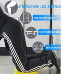 Nordic Hamstring Strap For Bench Training Go To Easy Nordic Curl Strap For Stronger Hamstrings Leg Workout Accessory in use