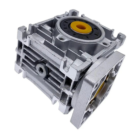 Beefy Nema 23 Stepper Worm Gear Reducer With 11mm Input And 14mm Output Shaft From 5 To 1 Up To 80 To 1 Reduction Low Noise High Efficiency