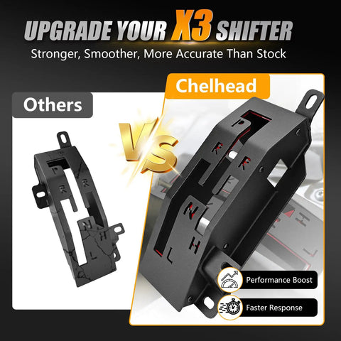 Comparison of Heavy Duty Quick Shifter Gate for UTV Gear Shifter Upgrade for Can Am Maverick X3 and X3 Max Turbo R 2017 to 2025