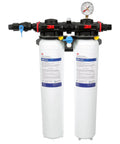 Top Drawer Heavy Duty High Flow Water Filter System Built Like A Tank For Quick Chloramine Removal And Smooth Cold Beverage Pour With No Drama Five Micron Filtration, dual filter setup.