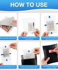 How to use All In One Trading Card Shipping Kit With 60 Bubble Mailers And 120 Card Protectors, 60 Self Sealing Bags shown step-by-step