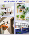 Wide application of Tree Shaped Steel Hollow Wall Anchors With Screws Kit for hanging shelves, decorations, and tools.