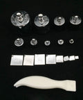 17 Pcs Precision Weight Set 10 Mg To 100 G Steel Calibration Weights With Tweezers For Digital Balance Scale And Jewelry Scale 0.003 G
