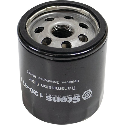 Beefy Heavy Duty Transmission Filter Fits Gehl SL 3610 SL 3615 Grasshopper 700 Series Gemini Transmission Systems And 618 Hitachi Mowers Replaces Ferris 5021068X1 Hustler 768341 John Deere 4616542 Snapper 7042715 Vermeer 116050003 black metal canister