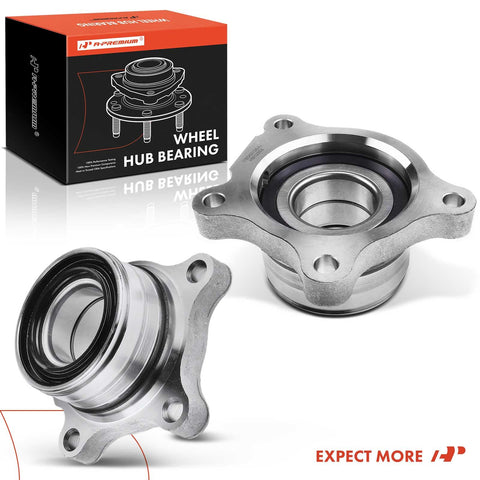 Rear Wheel Bearing Set For Toyota Tundra 2007 2020 Non ABS High Load Capacity Dual Ball Bearings shown with packaging