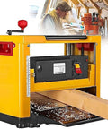 Rock Solid Bench Top Thickness Planer Delivering Beasty 2000W Power For Killer Smooth Cuts And Fast Wood Stock Reduction in action.