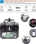 10 Channel 2.4GHz RC Transmitter With iA6B Receiver For Boats, Helicopters, Multirotors Mode 2 AFHDS 2A Tech, controller details