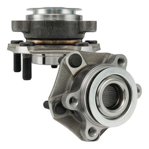 Front Wheel Bearing Hub Assembly 513364 Compatible With Nissan Sentra 2013 2019 NV200 2013 2019 2 pcs 5 lug close-up