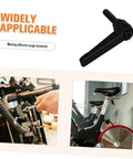 4 Pack Alloy Clamping Handle Tightening Lever Set For Machines, Furniture, And Electronics, Heavy Duty Quick Clamp Handles With Secure Locking System, Versatile Durable Easy Grip For DIY Projects And Industrial Use, black alloy clamp handle