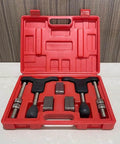 Heavy Duty Thread Corrector Repair Tool Kit With Integrated Half Shaft Sleeve Adjustable 30-110mm, red case
