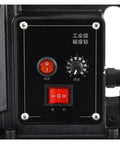 Control panel of the Heavy Duty Portable Magnetic Drill Press Rock Solid Electromagnetic Base with speed settings.