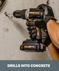 Power Share 20V Cordless Hammer Drill With Brushless Motor And Half Inch Chuck Beastly Build For Tough Jobs Nitro Performance