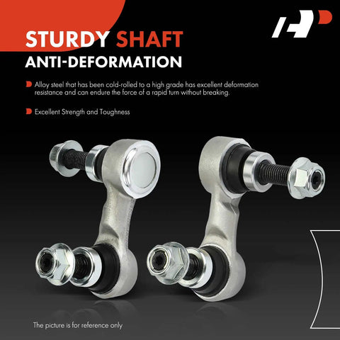Front Sway Bar Link Kit For Infiniti Vehicles Set Of 2 Stabilizer Links Durable Steel Construction Visible