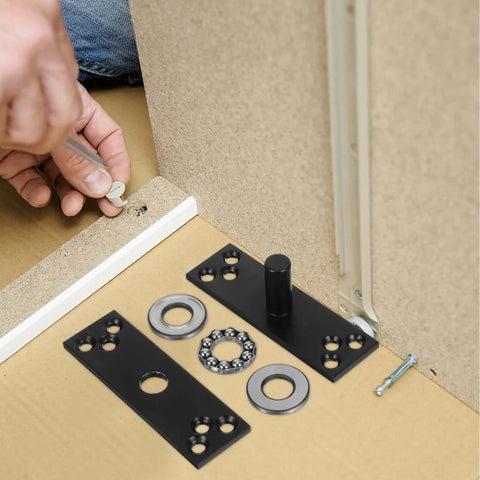 Installing Heavy Duty 360 Degree Concealed Cabinet Hinge For Hidden Doors And Wardrobes Stainless Steel Invisible Door Hardware