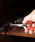 Hand using 6 Inch Needle Nose Pliers With Extra Long Tapering Non Serrated Jaws For Jewelry Making and Fine Wiring