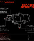 Direct Fit Power Steering Gearbox Assembly For Chevy C10 C20 Blazer And Gmc Pickup 1968 To 1976 Rear Wheel Drive specifications diagram.