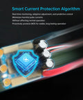 C10 Sensorless Brushless ESC For RC Car 120A Continuous Current 2-4S LiPo Compatible with smart current protection algorithm