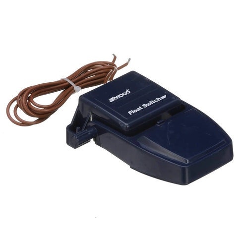Float Switch For Bilge Pump Automatic Conversion, 12 And 24 Volt CE Rated, 36 Inch Wire, Low Profile Mounting On Any Surface