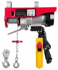 Badass 550 Pound Electric Hoist Crane Featuring Dead Simple Dual Remotes For No Sweat Lifting Top Shelf Overhead Garage Winch.