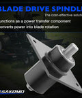 Beefed Up Blade Drive Spindle Replacement for Swisher Zero Turn Lawn Mowers with 60 Inch Cut and 27HP Motor replaces 10540