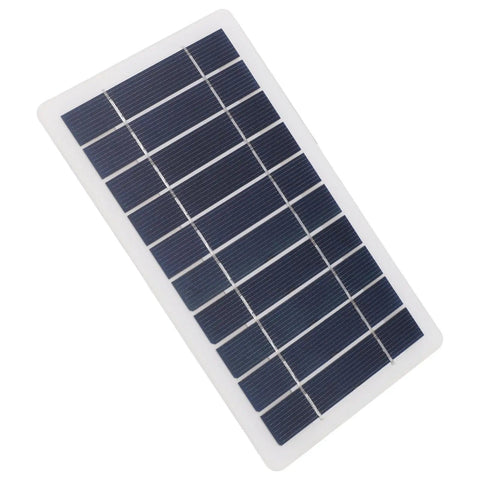 Awesome 5W Solar Panel Charger for Home and Outdoor Security Cameras - High-Efficiency Monocrystalline Cells Display
