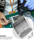 Durable Steel Hot Air Nozzle Set For 850 Soldering Station 41mm Tip Perfect For Precise BGA Repair And Electronics Work Built To Last Delivers Even Heat For Smooth Rework