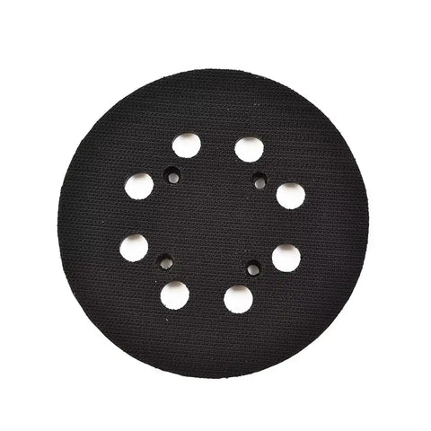 4 Pack 5 Inch 125mm 8 Hole Hook and Loop Sanding Disc Backing Pad Replacement for Orbital Sander with Snap On Fit
