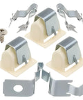 Dryer Door Latch Kit Easy Install Replacement 3 Piece For Whirlpool Maytag AP3094183 696144 690081 PS334230 parts
