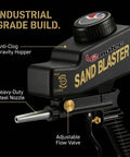 Portable Sand Blaster Gun Kit For Rust Removal Glass Etching And Paint Stripping With Gravity Feed Reservoir Precise Control